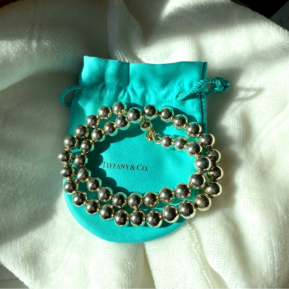Tiffany & Co. Sterling Silver Tiffany HardWear Ball Necklace